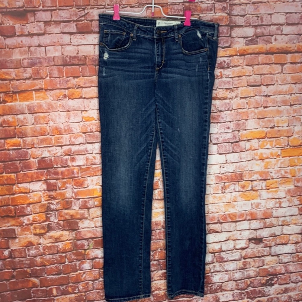 Abercrombie & Fitch Dark Wash The Abe Skinny Jeans